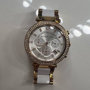 Michael Kors - Women's Parker Two-Tone Bracelet Watch